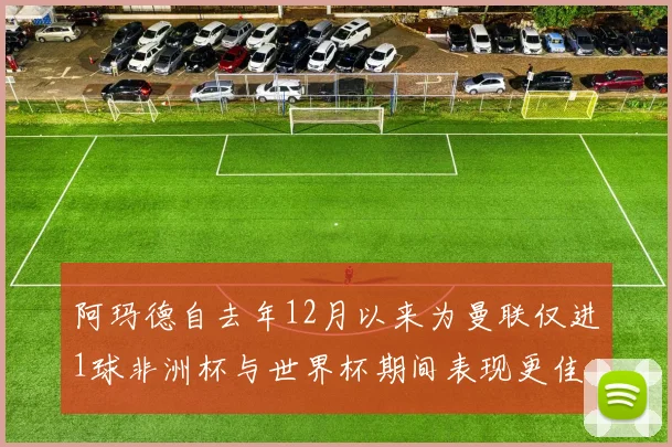 阿玛德自去年12月以来为曼联仅进1球非洲杯与世界杯期间表现更佳