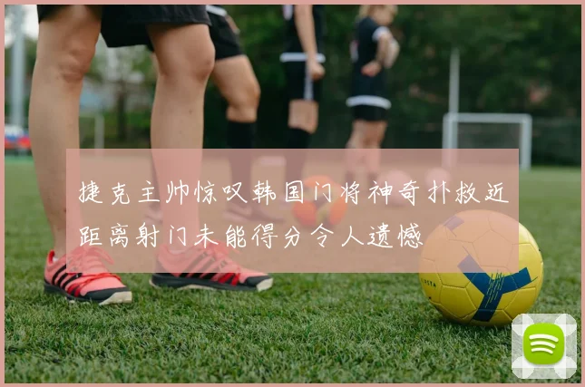 捷克主帅惊叹韩国门将神奇扑救近距离射门未能得分令人遗憾